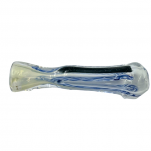 3" Dicro & Rod Art Silver Fumed Chillum Hand Pipes (Pack of 3) [AKD6] 